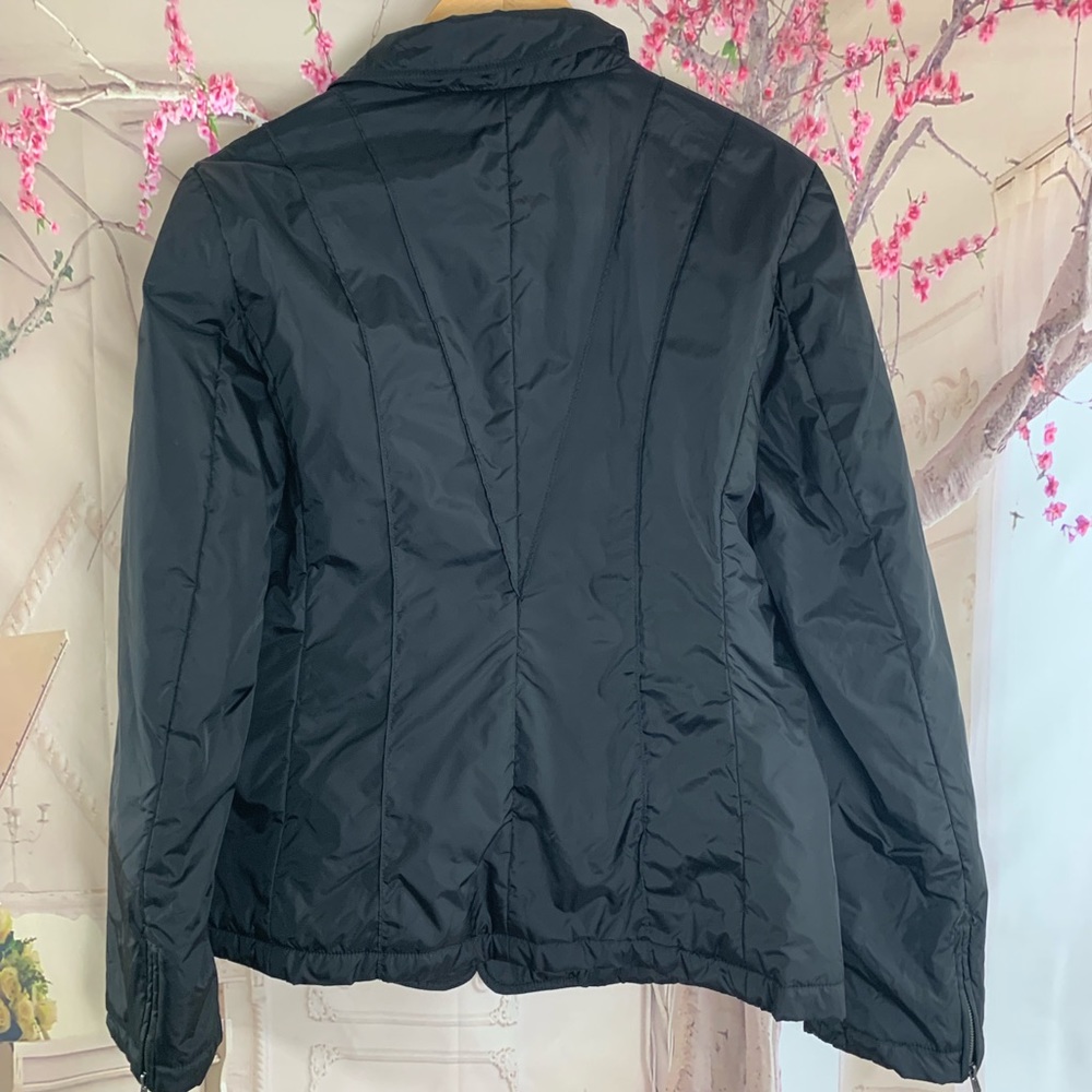 SOLD Armani Collezioni Black puffy Coat - Picture 6 of 7